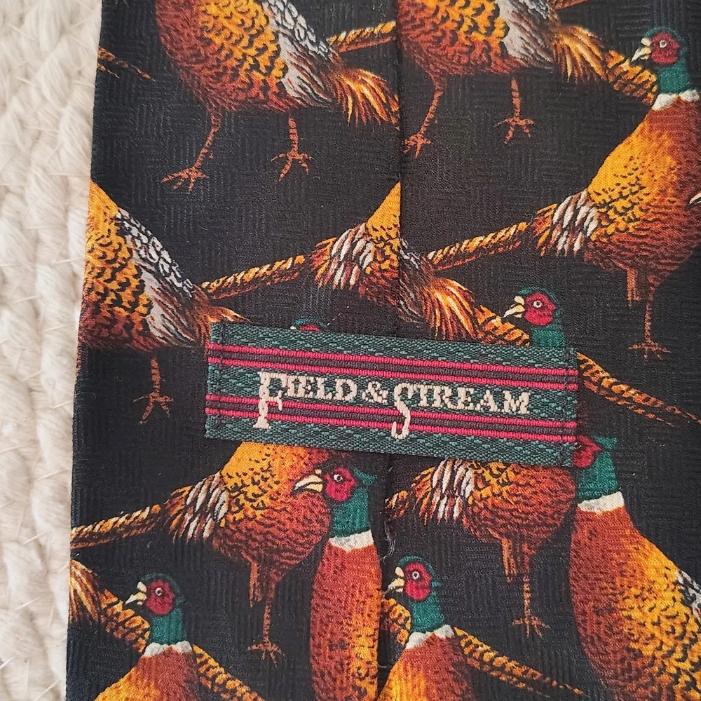 Field & Stream Multicolor Pheasant Tie. All Silk.
